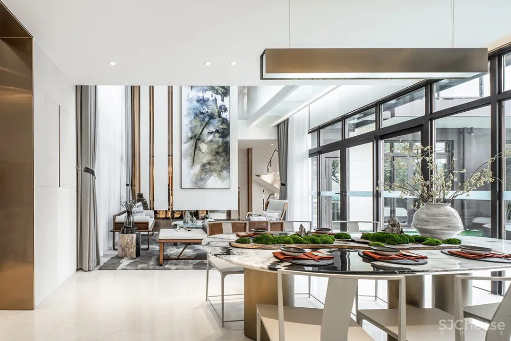 韩松力作 720m²中式别墅,可望、可行、可游、可居的逍遥自在。