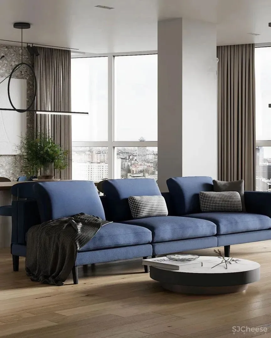 白墙太单调,用水磨石做墙面更显精致