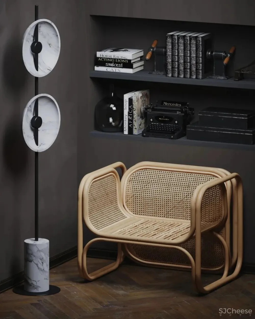 芥末黄 高雅灰住宅,编织优雅知性生活!