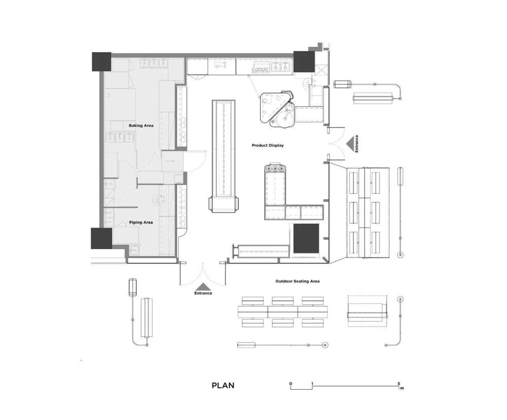 Das Lab新作丨后工业时代的机械美学喜茶体验店