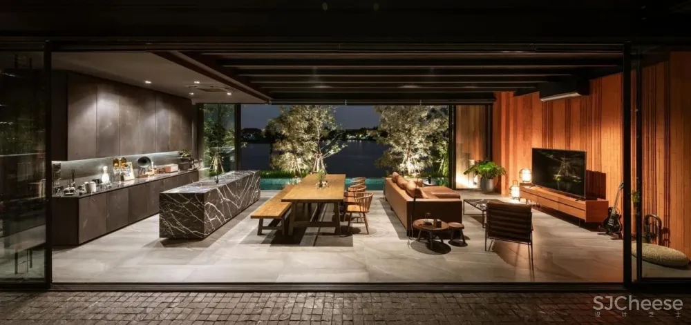 曼谷570㎡临湖别墅 WARchitect Studio