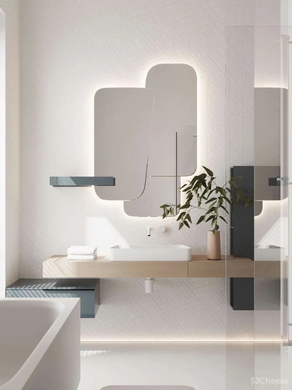 简约清新的自然新居,充满仪式感的平层大宅