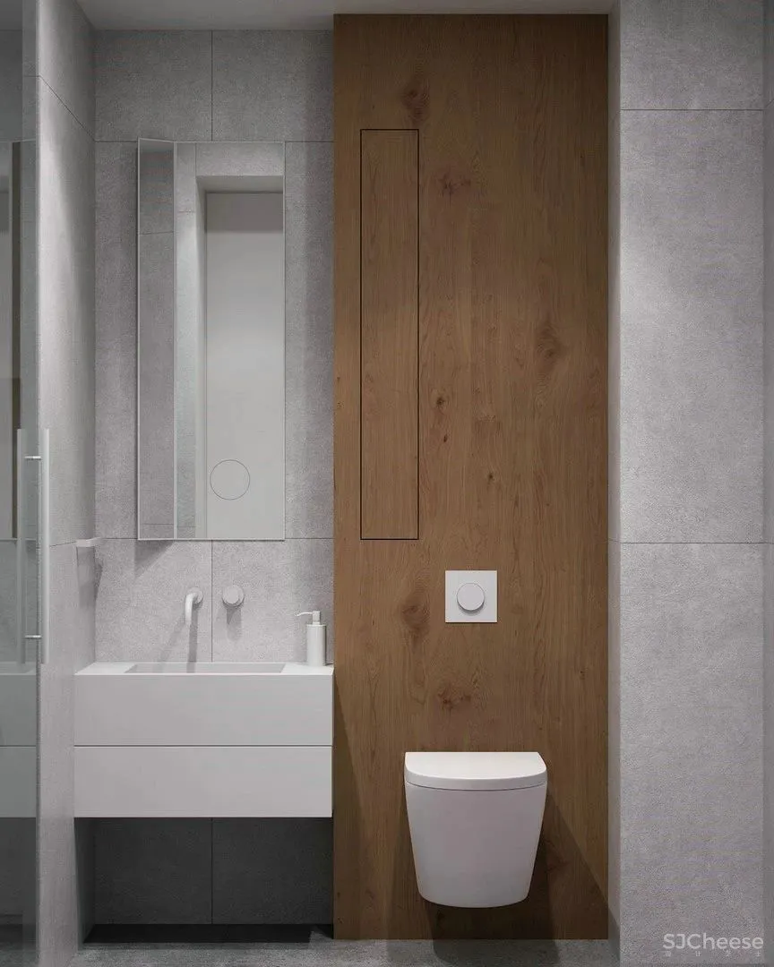 白墙太单调,用水磨石做墙面更显精致