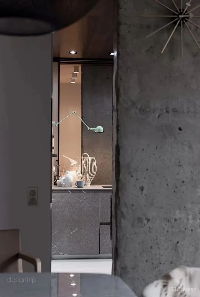 水泥墙，安之若素的静谧美学格调