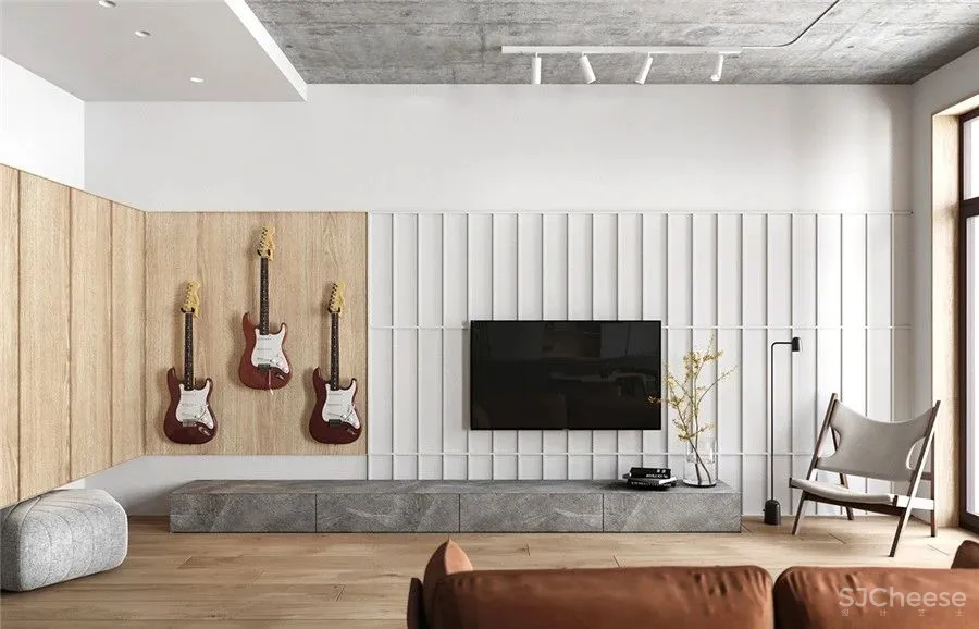 70㎡ 一室一厅,卧室加个地台,将空间利用到极致!