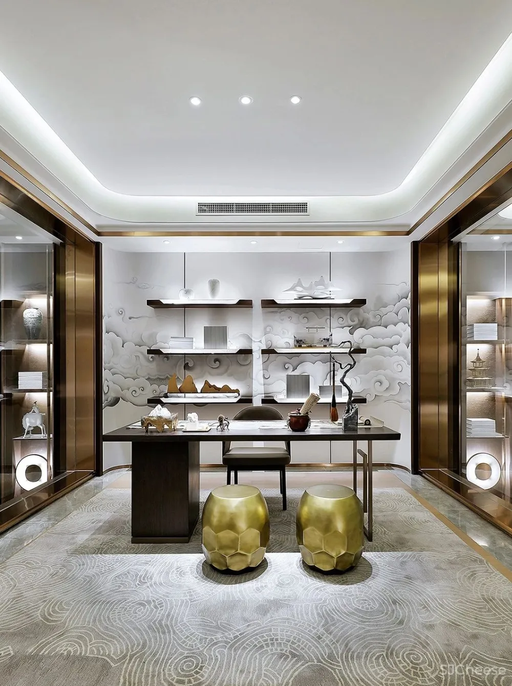 530㎡联排别墅,超美还是新中式!