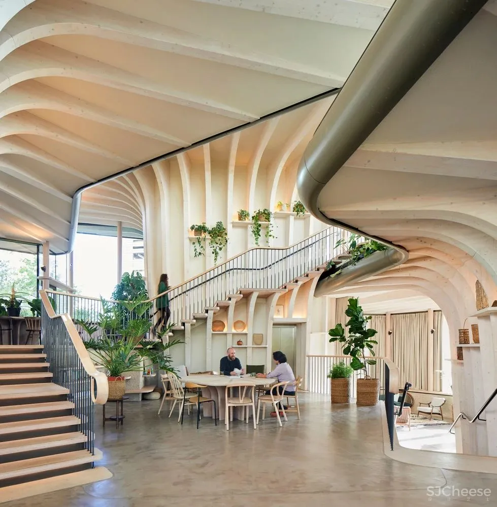 Heatherwick 新作‘麦琪癌症护理中心’，三座‘花盆’