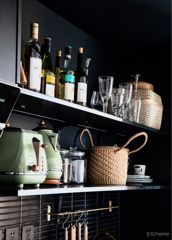 北京姑娘的63m²一室,满是植物标本、墨绿色彩!网友直呼:有仙气!