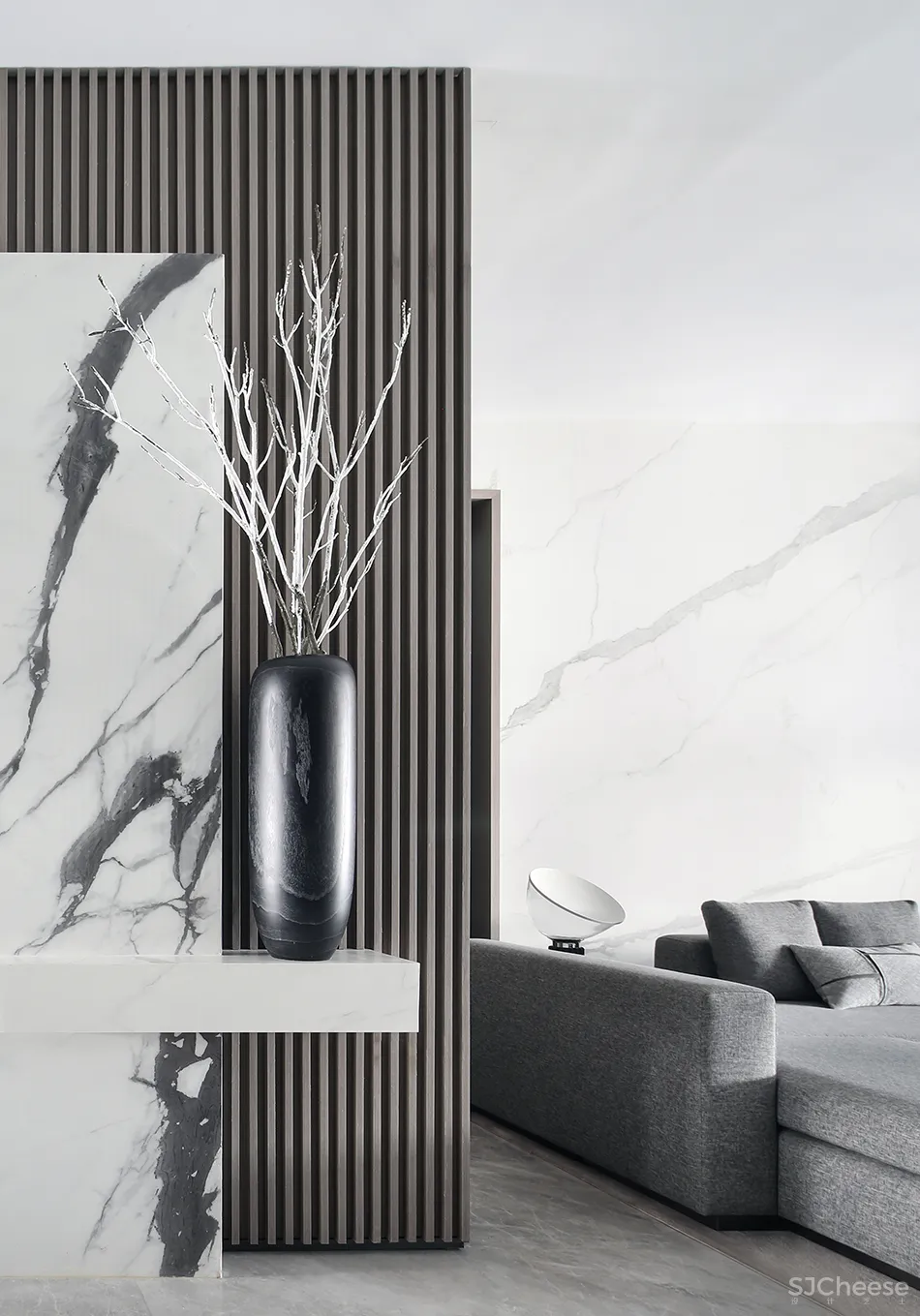 200㎡简雅高级灰，气质非凡的设计格调！