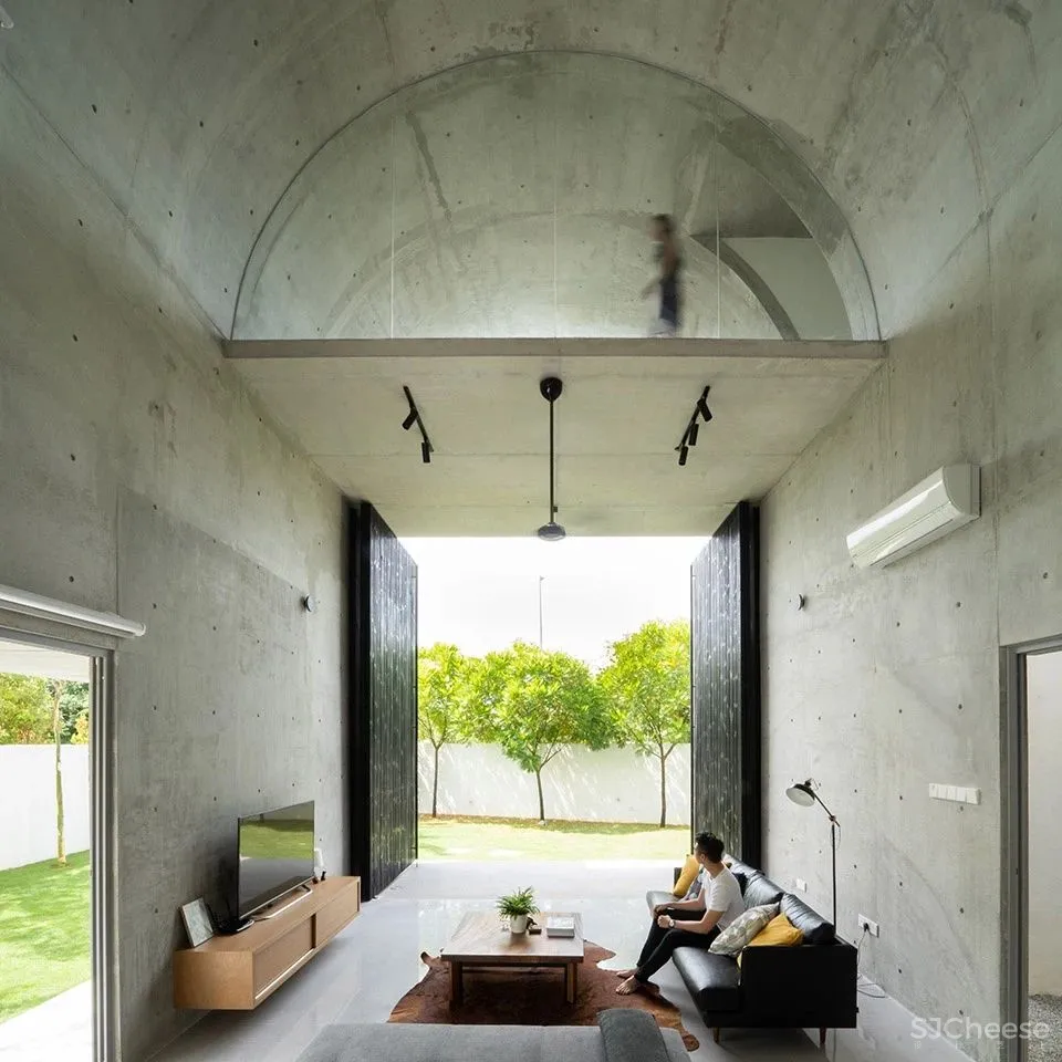 “隧道”尽头的光明 Bewboc住宅,马来西亚 Fabian Tan Architect