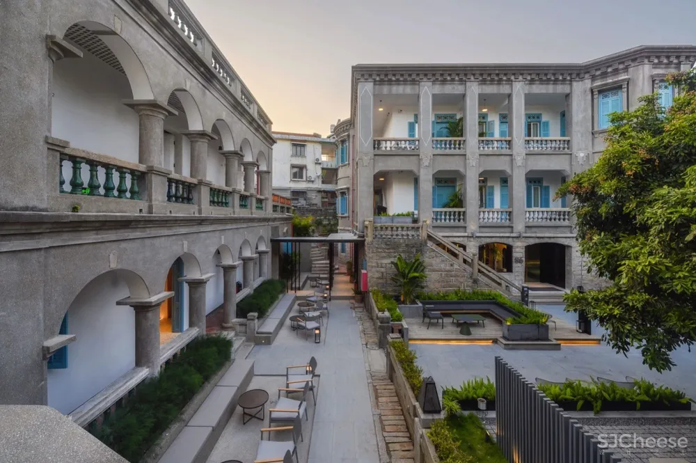 聆感末凡精品酒店——在鼓浪屿德式建筑中玩转色彩！