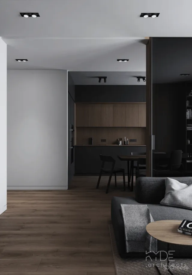 黑白灰 原木,超有格调的简约设计!