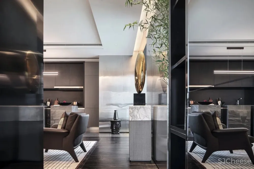 三套轻奢风豪宅样板房,细节成就高品质!