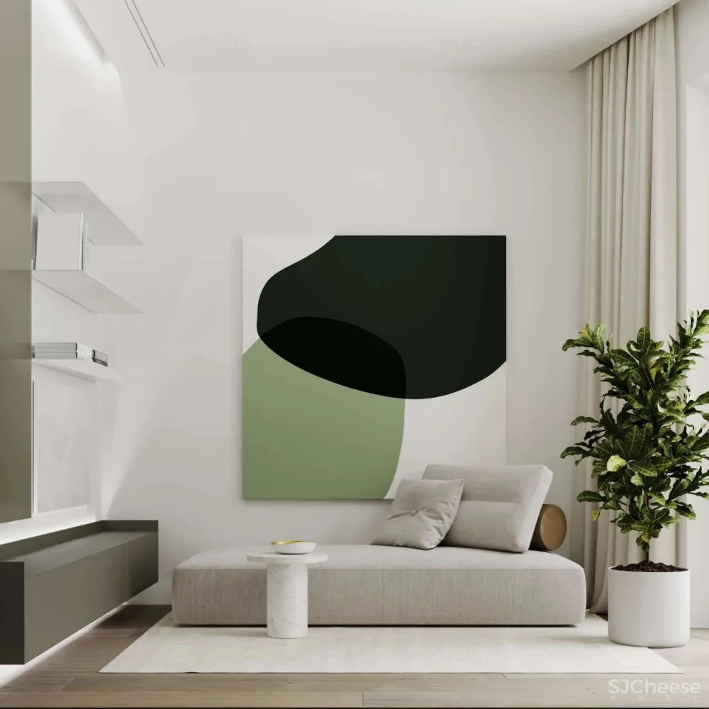 简约清新的自然新居,充满仪式感的平层大宅