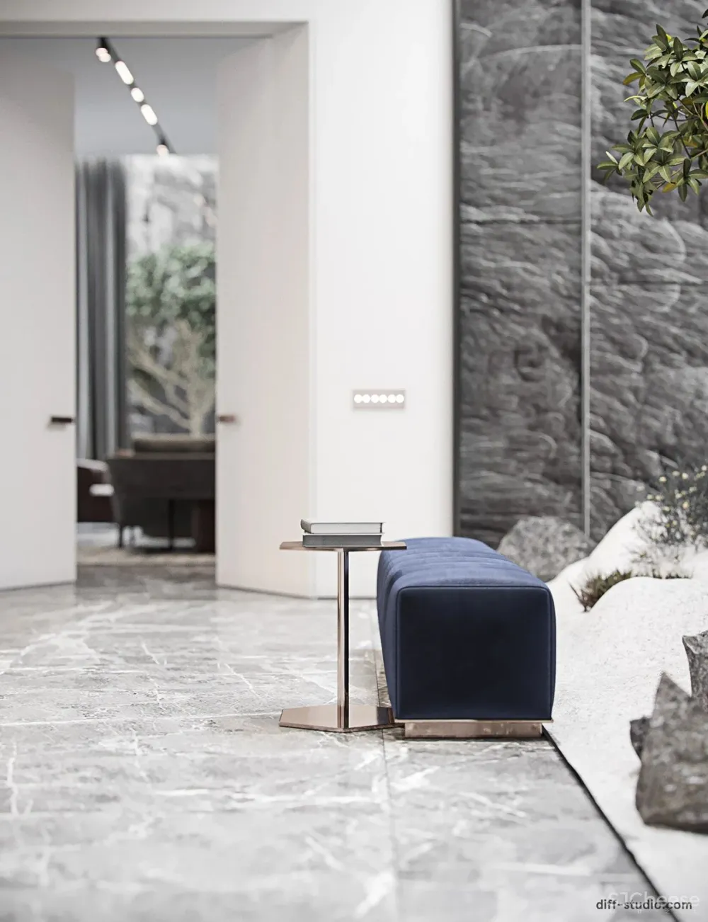 Diff新作 北京轻奢私宅,质感满分!