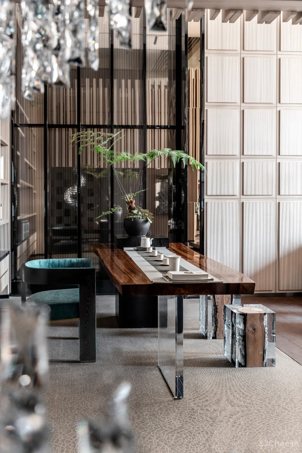 艺居设计 - 400平别墅样板房《简于形,奢于心》