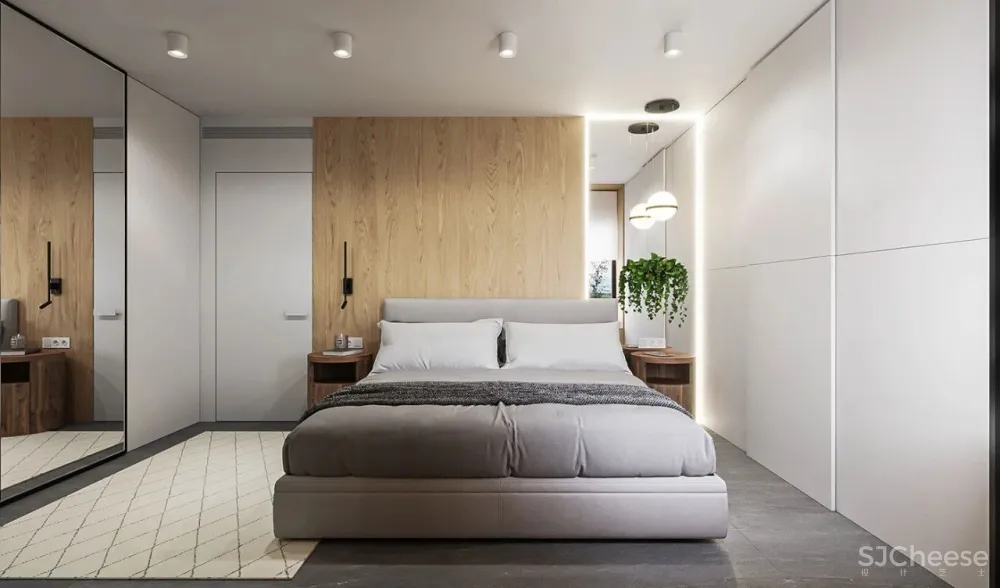 大理石与木材结合,让家更有质感!