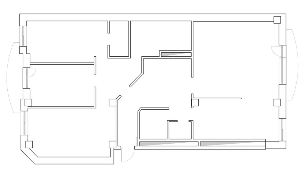 156㎡ 两居室，简单的设计也很有格调！
