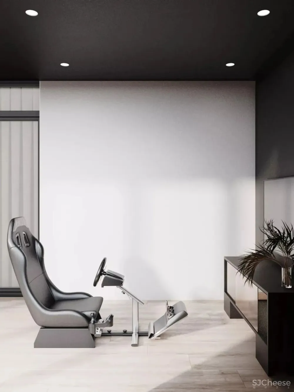 90后医生120㎡简约不失精致的家,卧室地台太棒了!