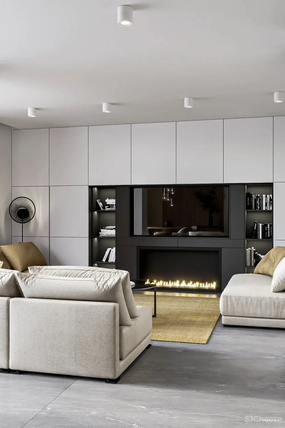 大理石与木材结合,让家更有质感!