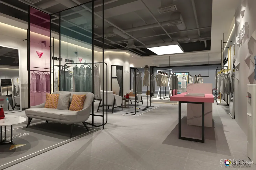 克莱因设计丨焕季品牌女装店