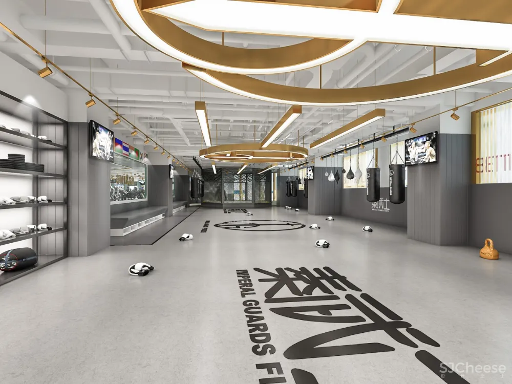 克莱因设计丨西安秦武士健身会所