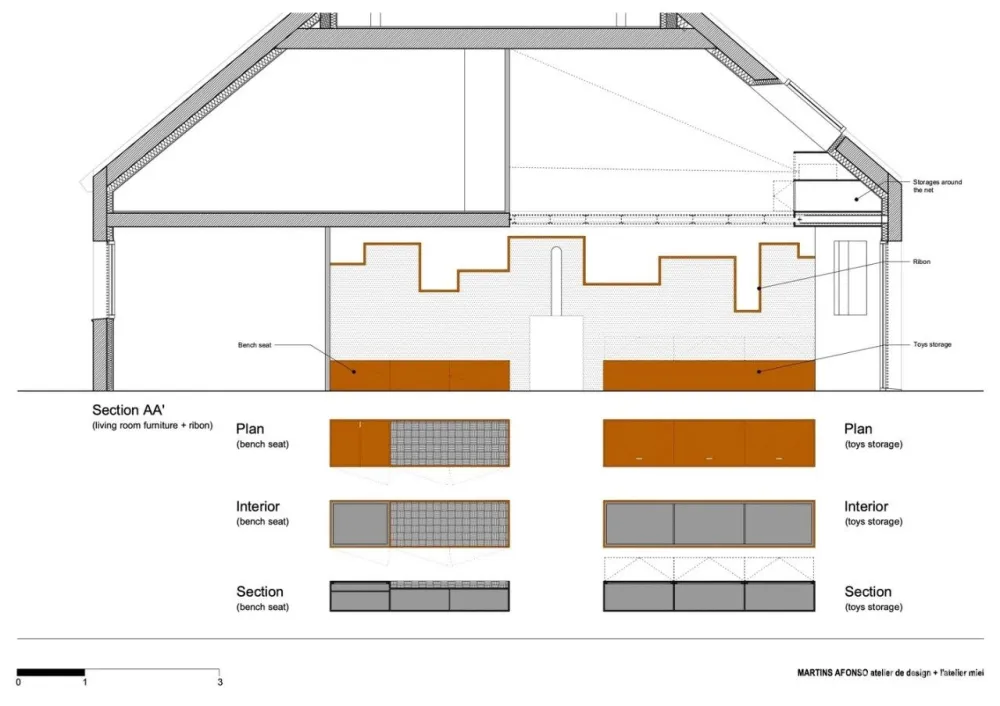 老宅改造, 集成木柜做收纳实用又美观