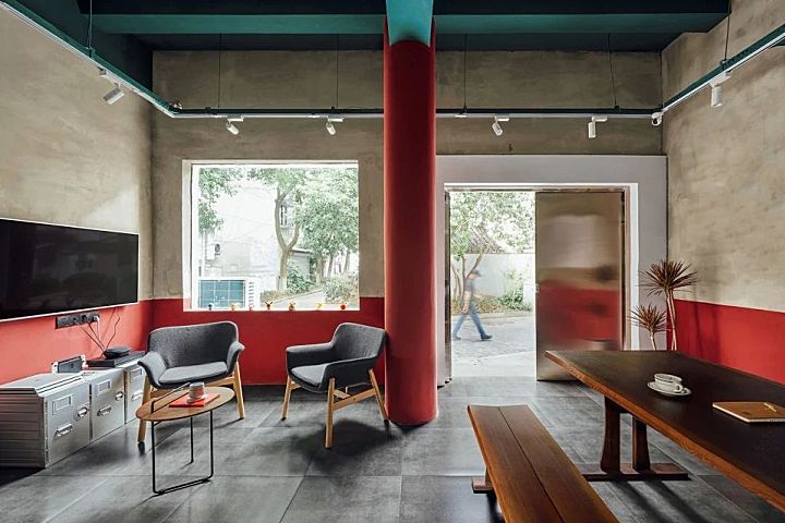 新作 胡扯咖啡——红与绿的碰撞，苏州 王媞