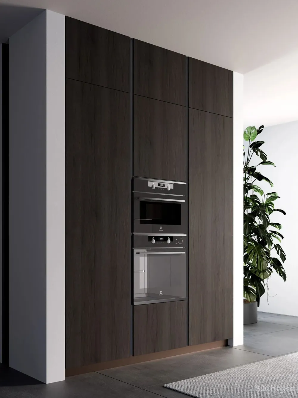 studiopodrini新作 高级灰奢华厨房