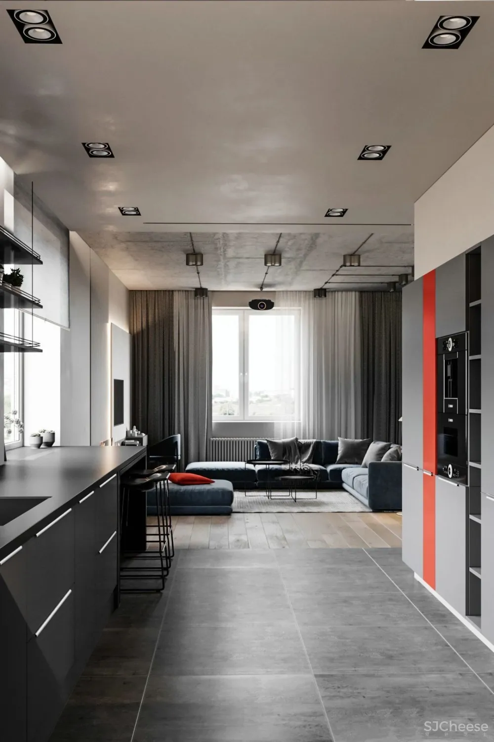 72㎡的小家，这样的简约设计很赞！