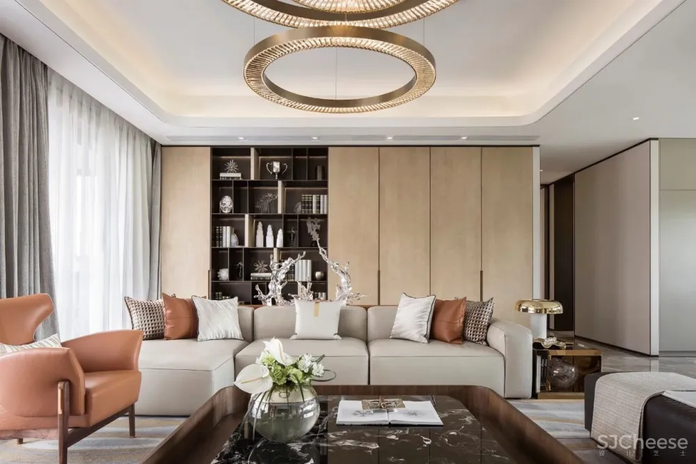 240㎡轻奢住宅,重构古典与现代的写意美学!