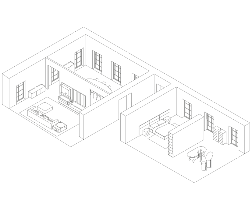 模块化家居方案，意式简约之美