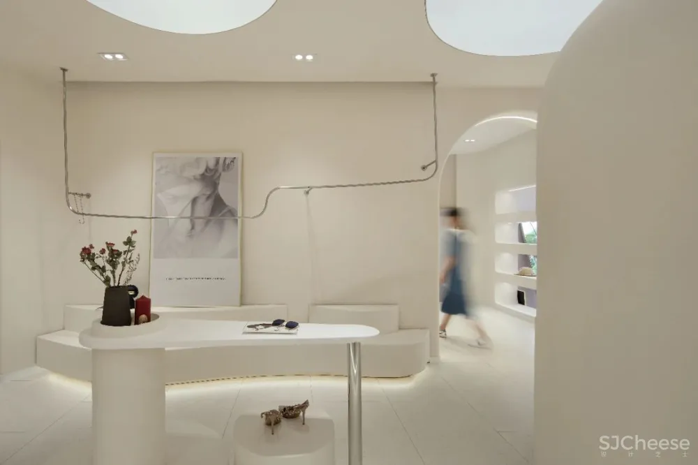 300㎡暖白调空间,简约治愈,尽显温柔!