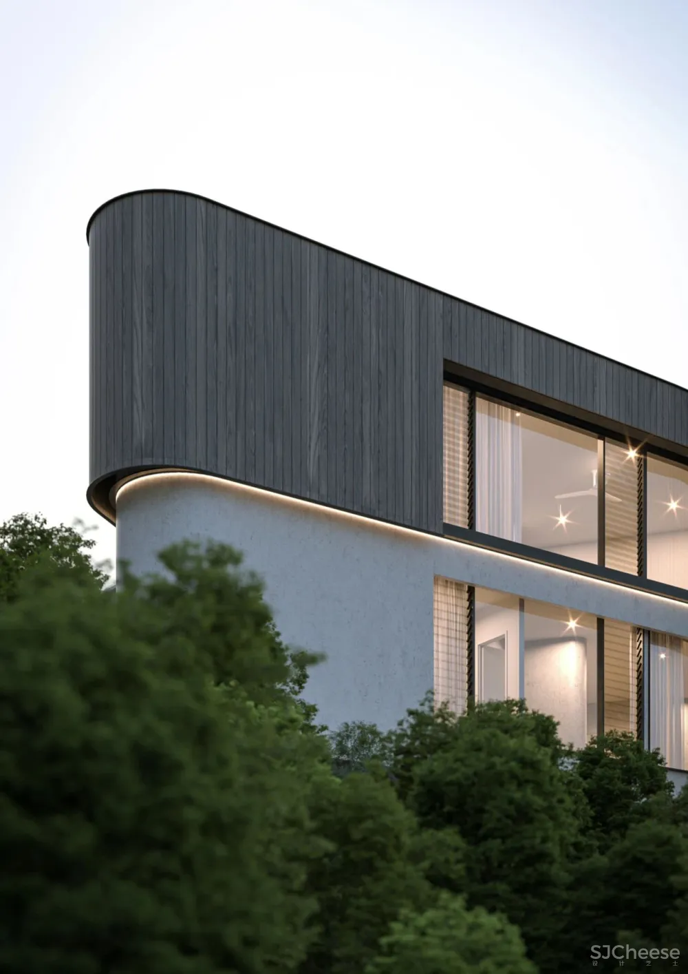 国外的极简奢宅,都喜欢这样的设计