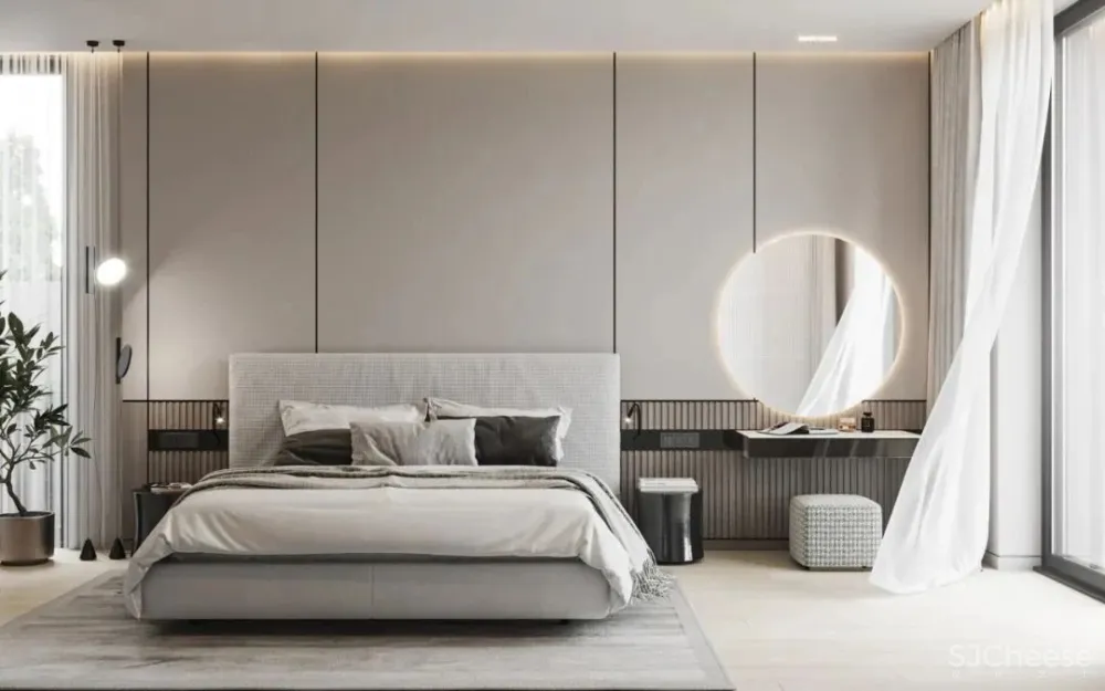 自然光打造215㎡私人住宅,一半原木一半阳光