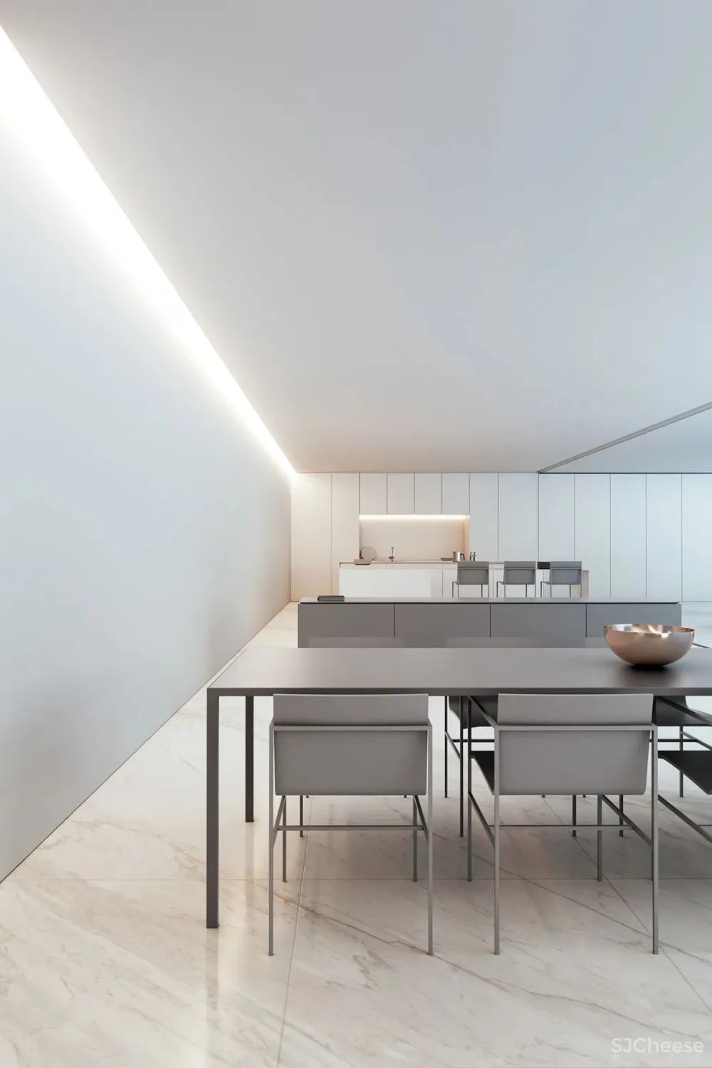 美爆了,白色极简主义别墅!