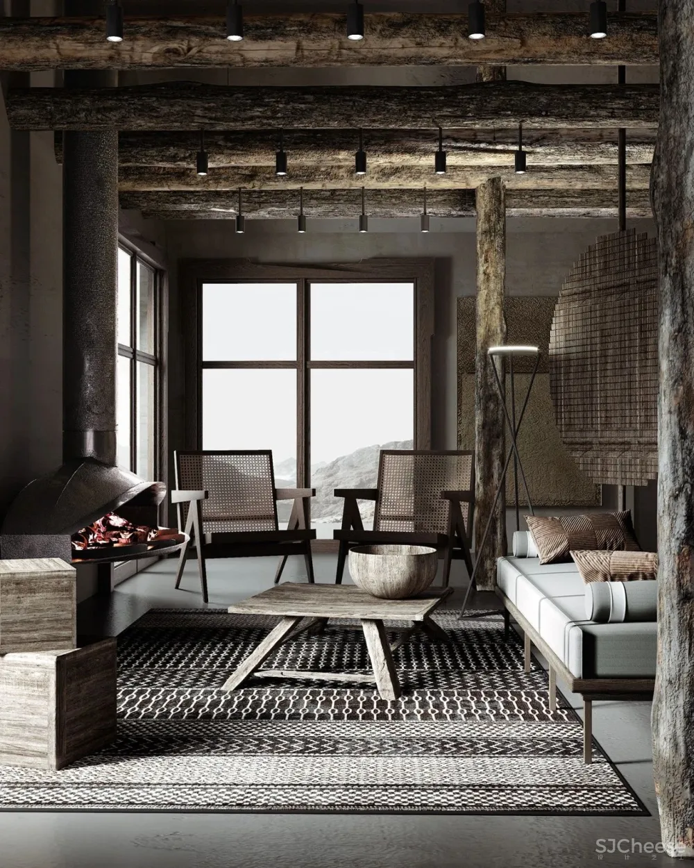 美式侘寂,质朴自然!