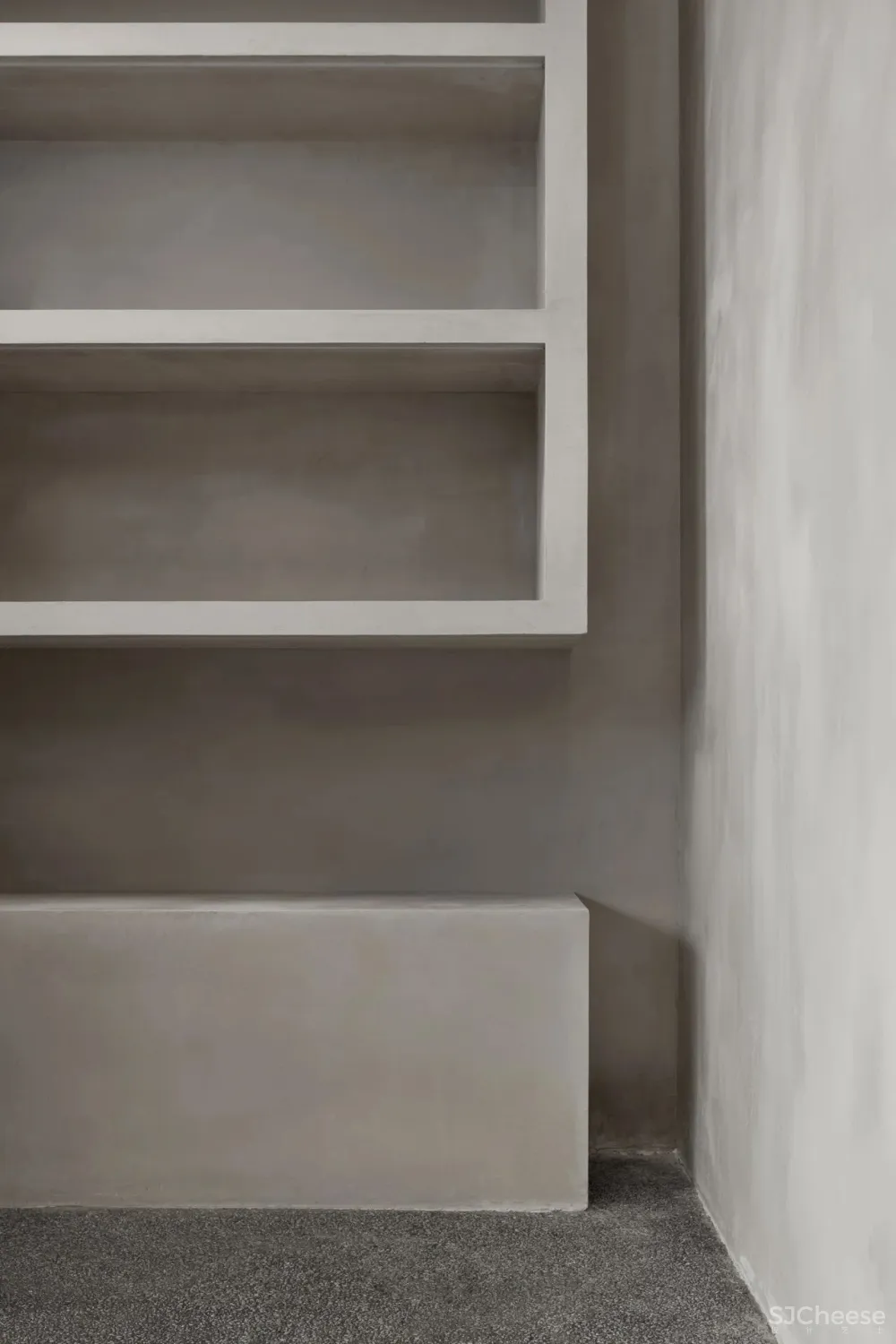 文超:128㎡灰木系空间,这样的复古才够味!