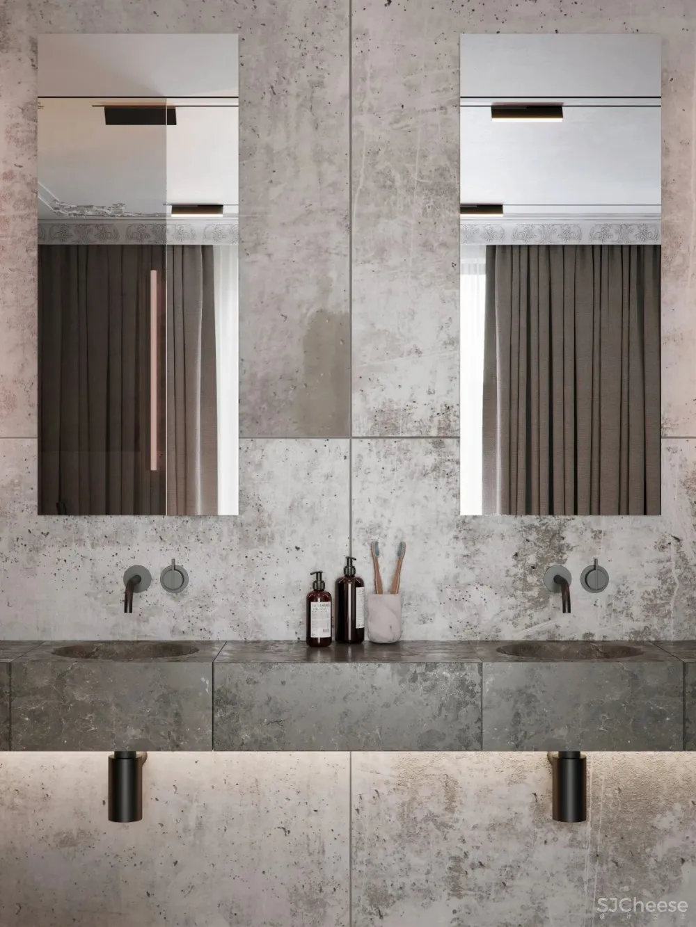 大气前卫的灰木色住宅，都市人最爱的高级质感！