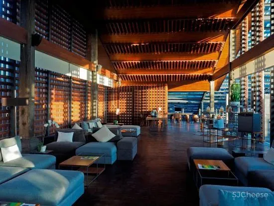 传统材料与现代元素的融合-印尼Santai隐世度假别墅！