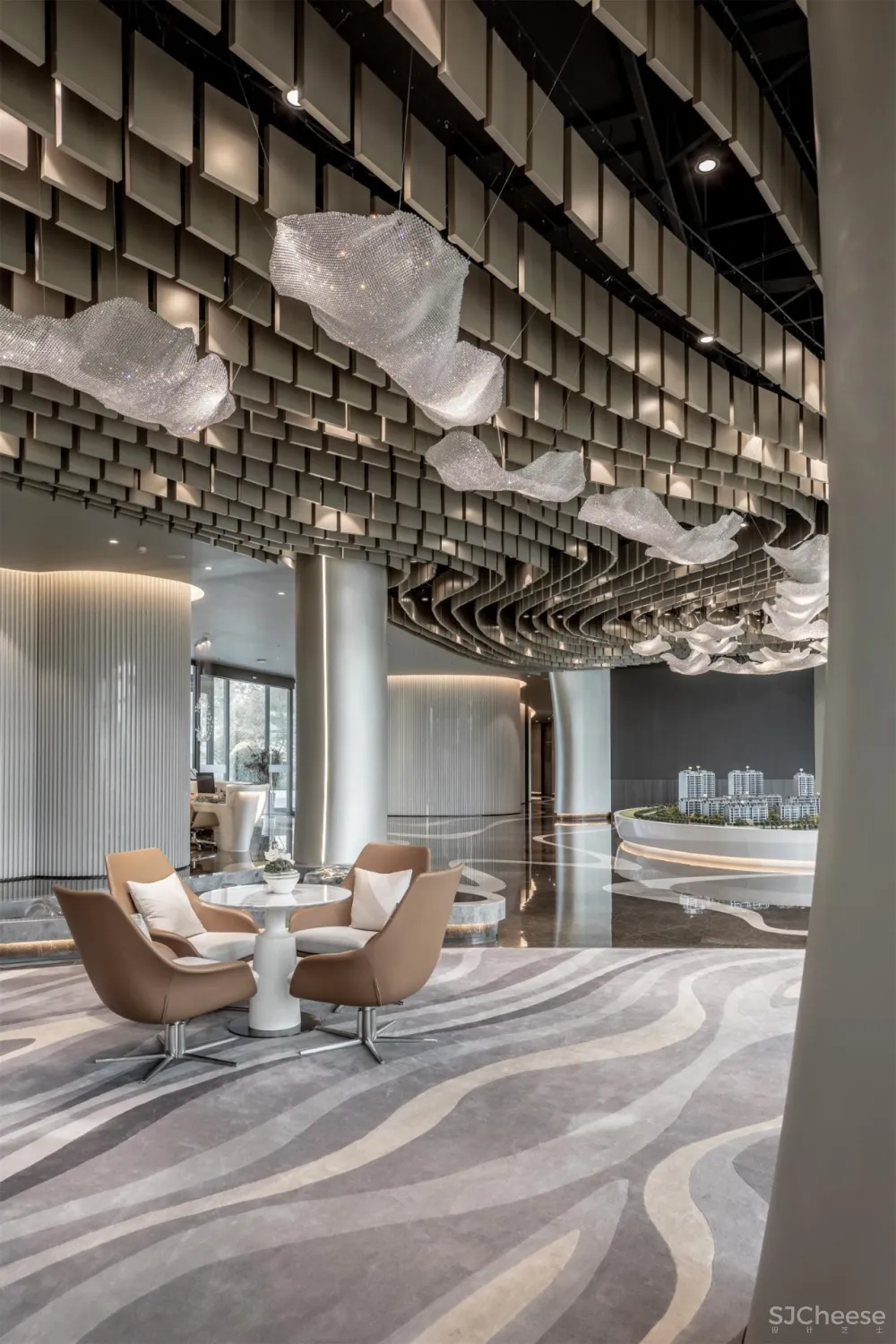 灵动、优雅,解密700㎡至美简奢之境!