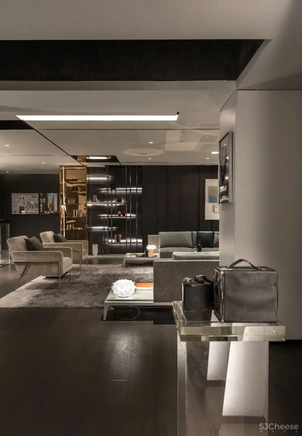 400m²“超美学”叠拼样板间,解密奢华墅作之空间狂想!