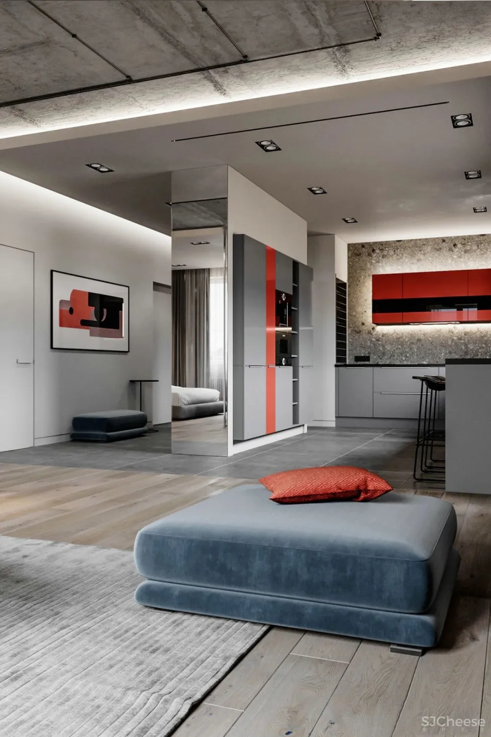 72㎡的小家，这样的简约设计很赞！