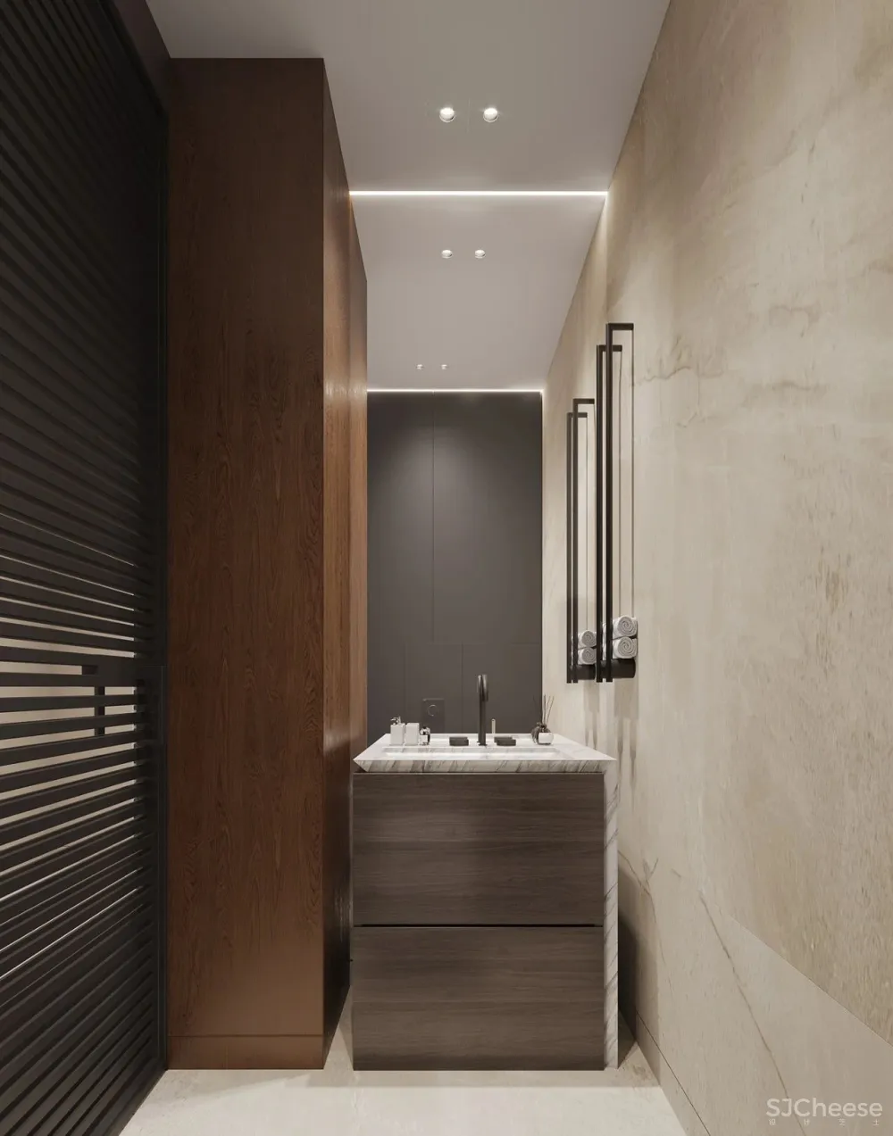 305㎡顶层复式,都市轻奢范!