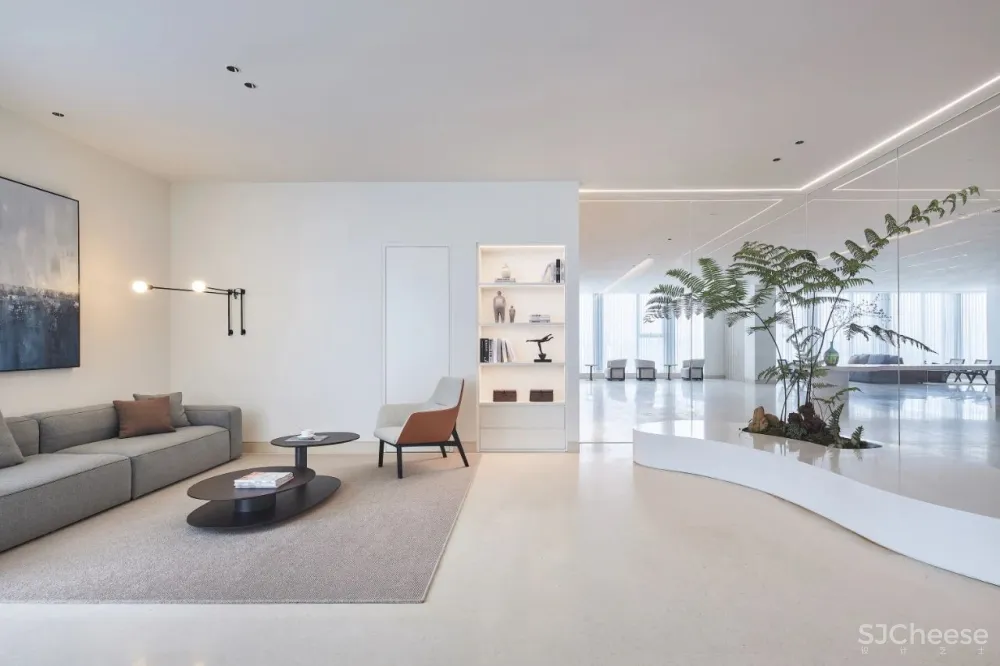 拾一设计:360°环绕式空间,营造简约的未来质感