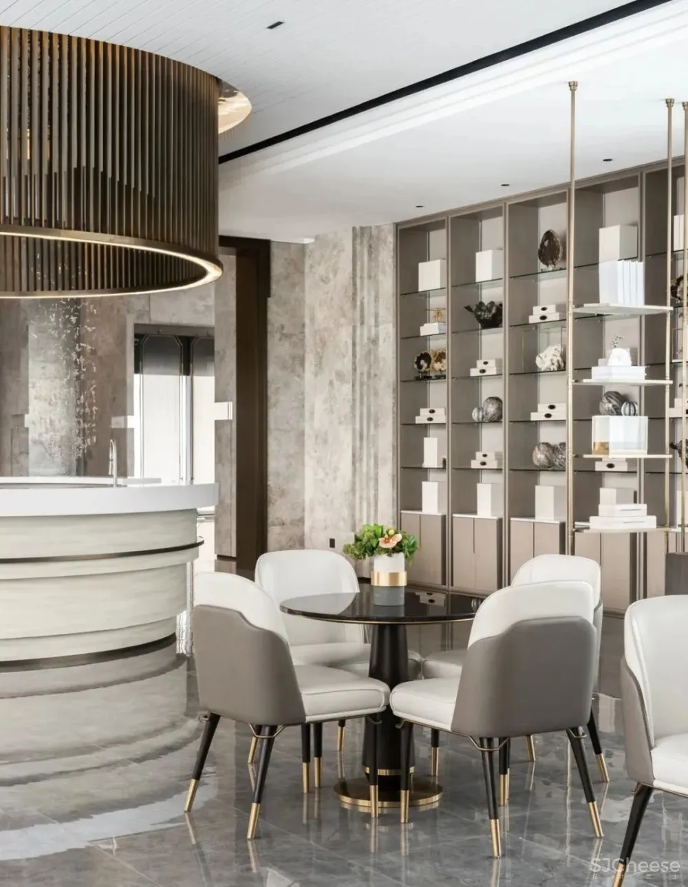 集艾设计 昆山「奥园·誉景澜庭」售楼处