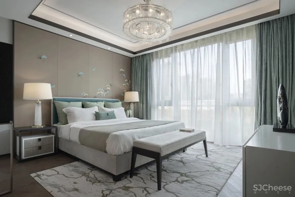 高级灰融合水墨意象,演绎超美新中式!