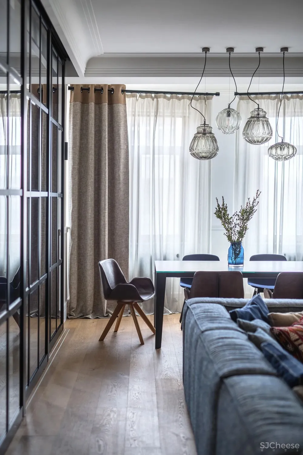 158㎡美式复古风居家