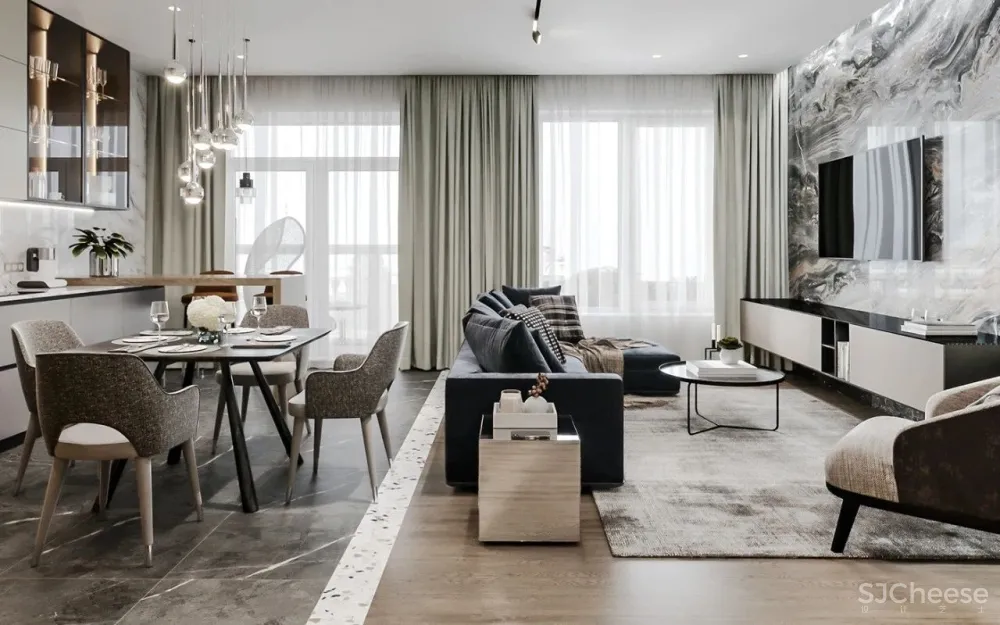 104㎡轻奢美宅！