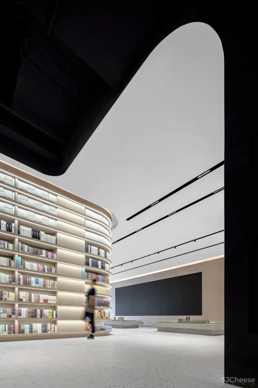 阅时光—新式多功能书店 共生形态设计